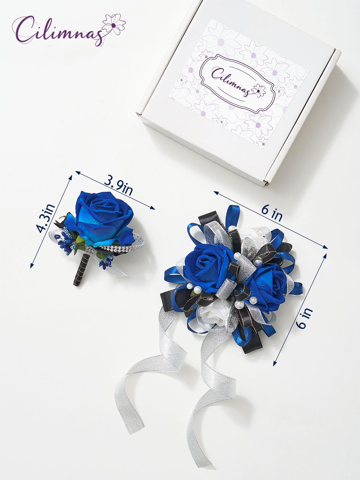 Cilimnas versatile set fits prom, wedding, homecoming and more.