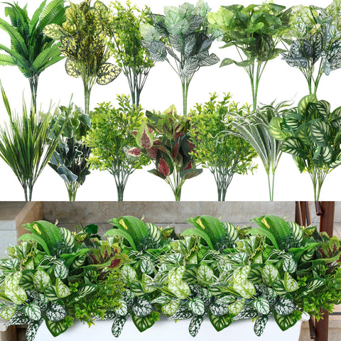 Cindeer outdoor decor with lush artificial flowers for porch displays.