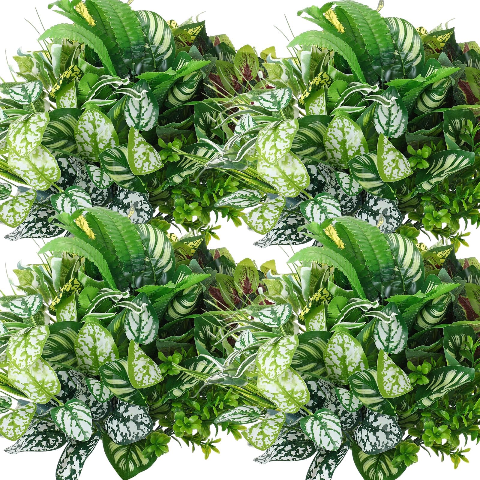 Cindeer faux plants with wind-sway stems add natural movement on porches.