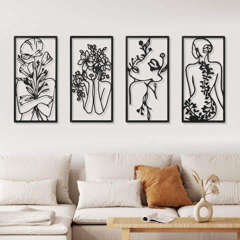 Cindeer wall art suitable for bedroom and dining room decor.