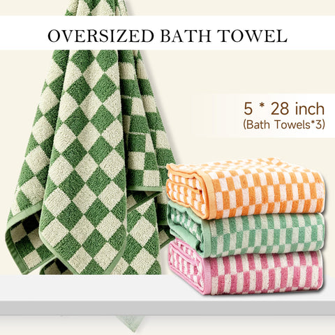 CinGiiCo quick-dry towels reduce dampness after showers.