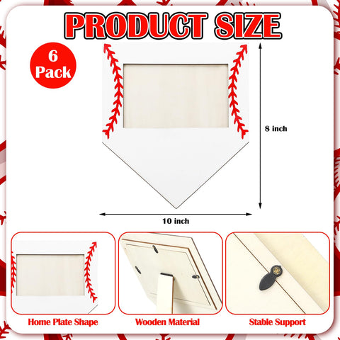 Cinnvoice signed baseball frame with pen inside for autographs and notes.