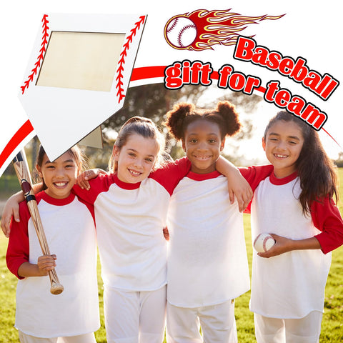 Cinnvoice baseball tabletop display frame enhances shelf or desk.
