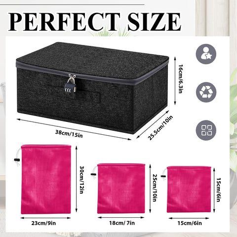Cinnvoice drawstring toy bag 6x6 inch keeps small items organized and accessible.