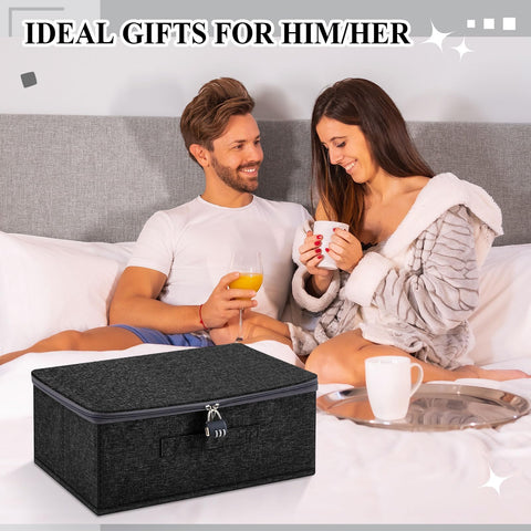 Cinnvoice storage box handle design enables easy transport.