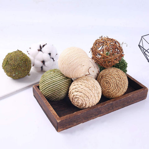 Cir Oases indoor-only decor balls add organic charm to tabletops