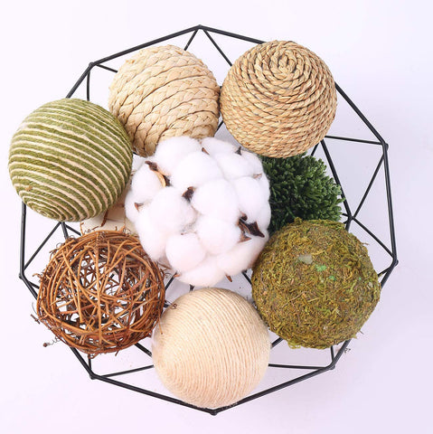 Cir Oases table centerpiece balls elevate home decor with earthy textures