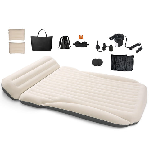 Ciremiv car bed mattress with plush surface for comfortable trunk sleep