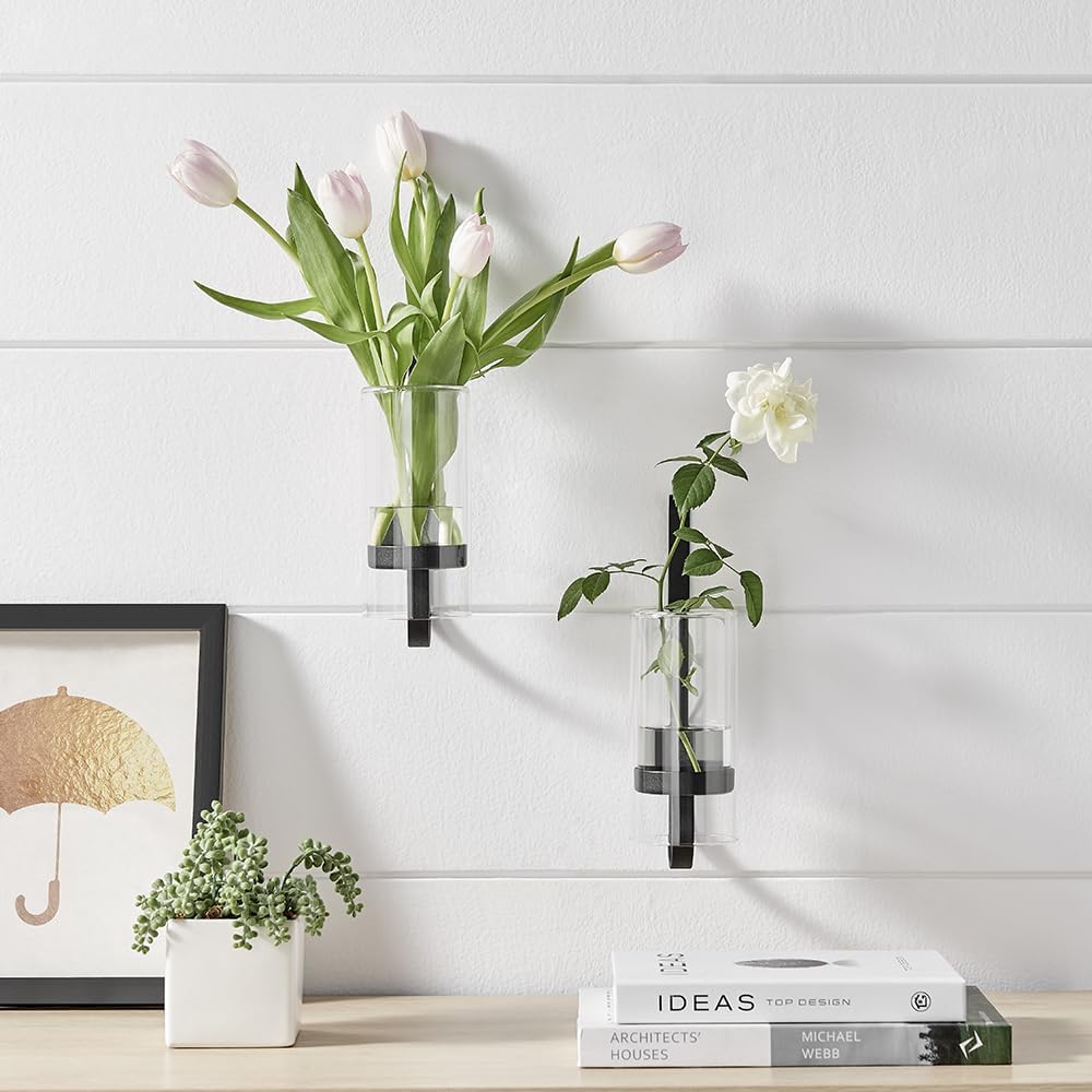 CISEANOL wall-hanging vase for offices, bars, and cozy home accents