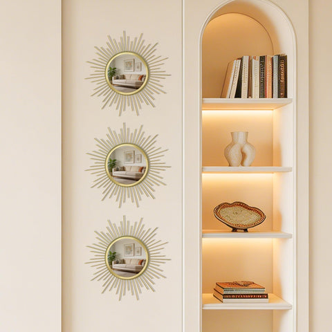 Cityelf sunburst design: pairs with Mediterranean, Scandinavian, or bohemian styles.
