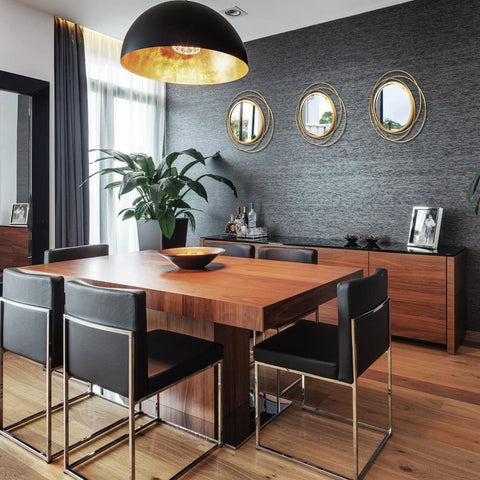 Cityelf modern circle mirrors fit boho or contemporary interiors beautifully.