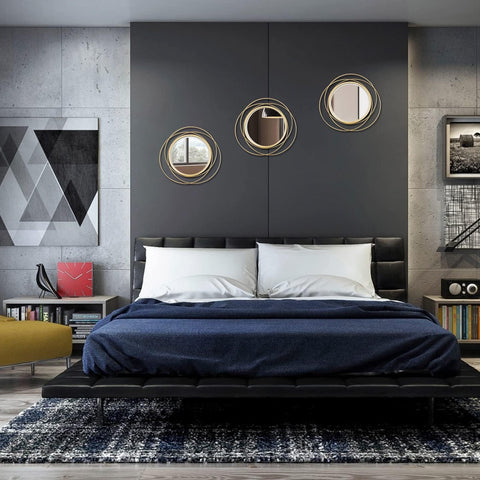 Cityelf real glass mirrors deliver crisp reflections for brighter rooms.