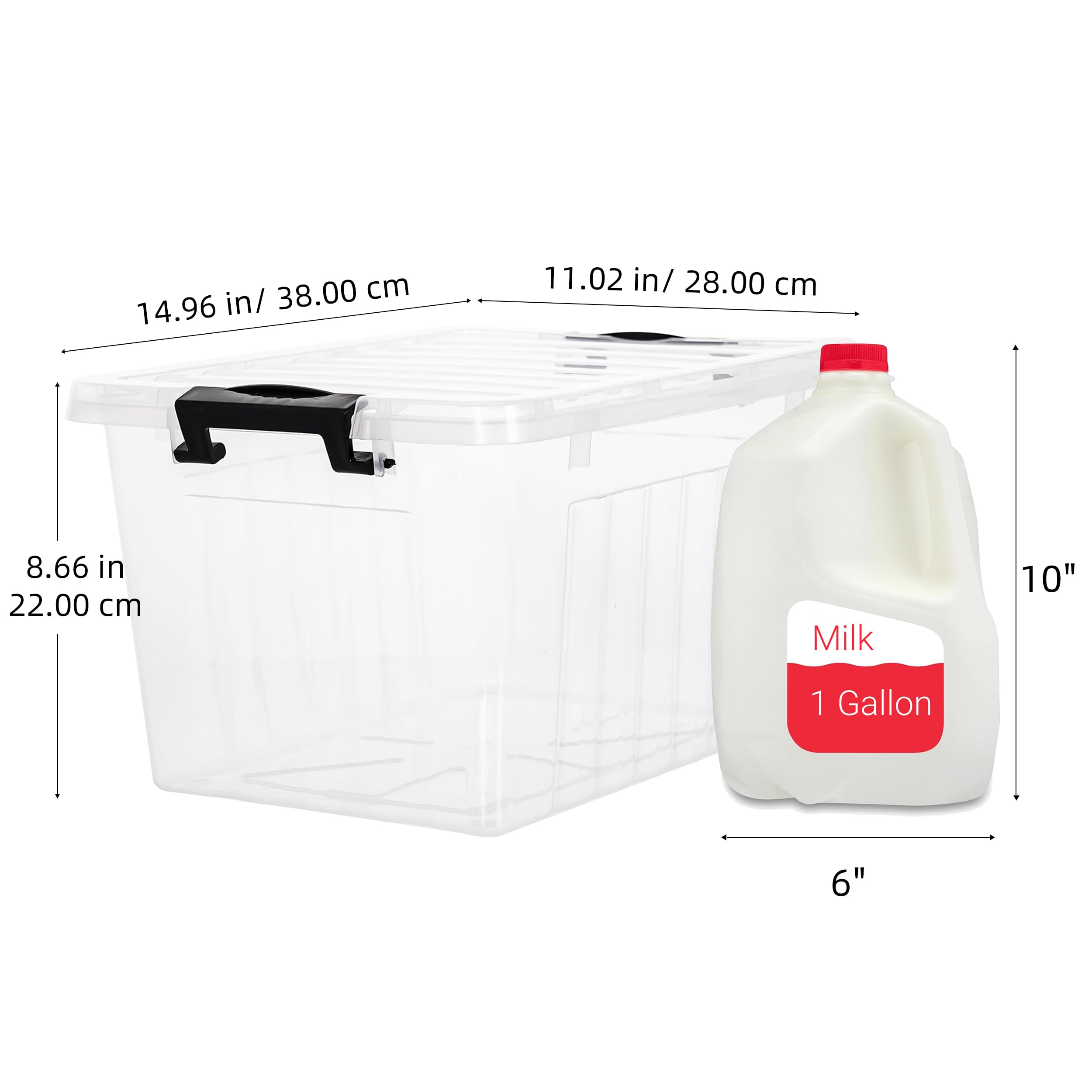 Citylife nestable storage bin compact when not in use.