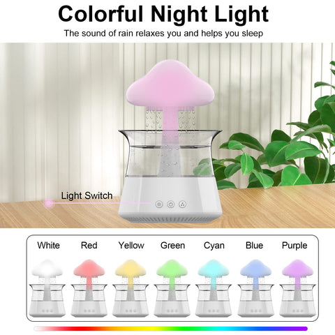 cjc Cloud Rain extended runtime supports overnight use with fewer refills.