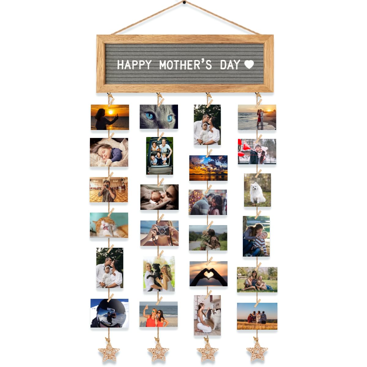 CJIAWYS collage wall frame decor for stylish photo display on any wall