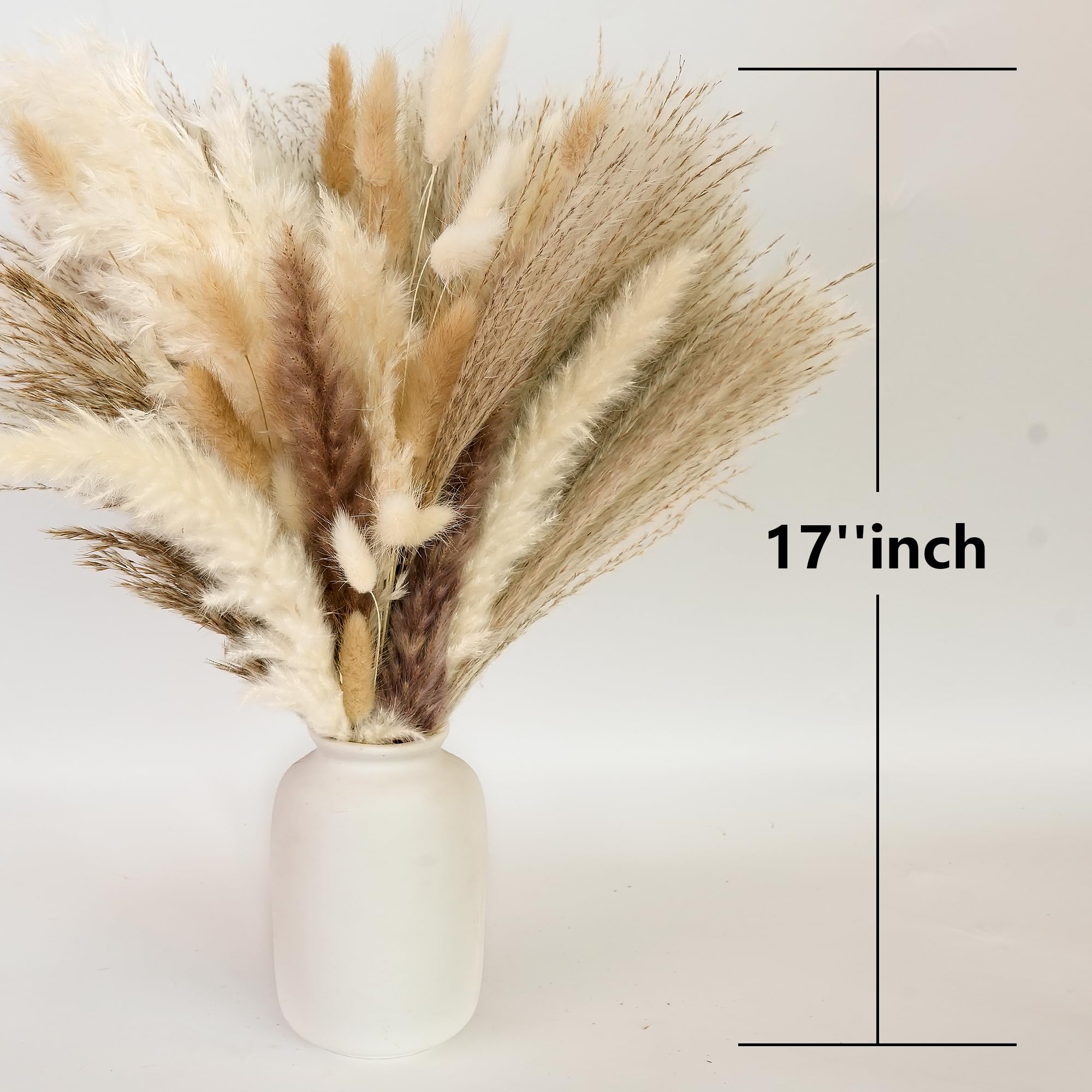 CKBT pampas grass wedding arch decor with natural charm