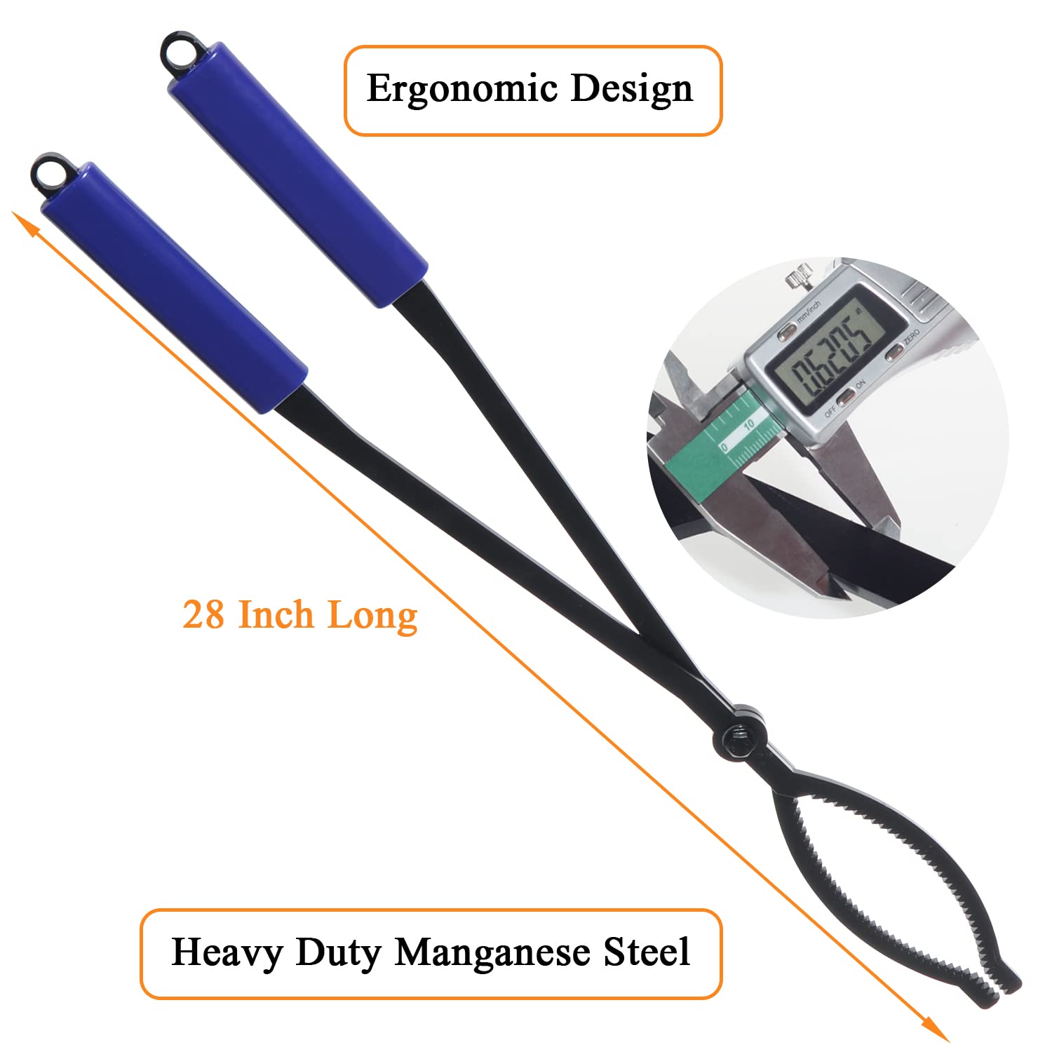 CKLT heavy-duty manganese steel construction for durability