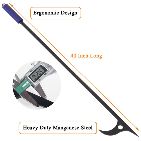 CKLT powder coated manganese steel tools resist outdoor wear.