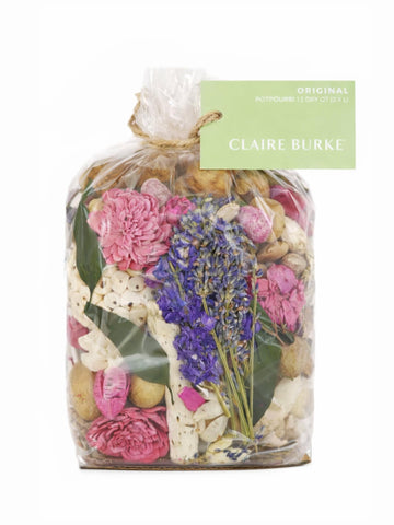 Claire Burke Original Potpourri Bag delivers timeless fragrance for any room.