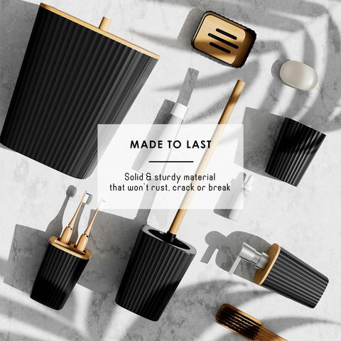 Clara Clark trash can for neat bathroom waste
