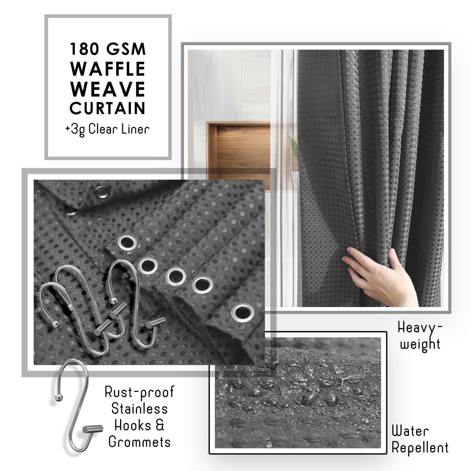 Clara Clark soap dish keeps soap accessible and prevents drips