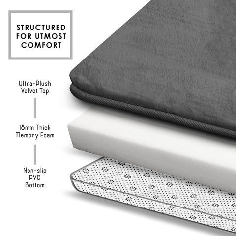 Clara Clark memory foam cushioning provides gentle support