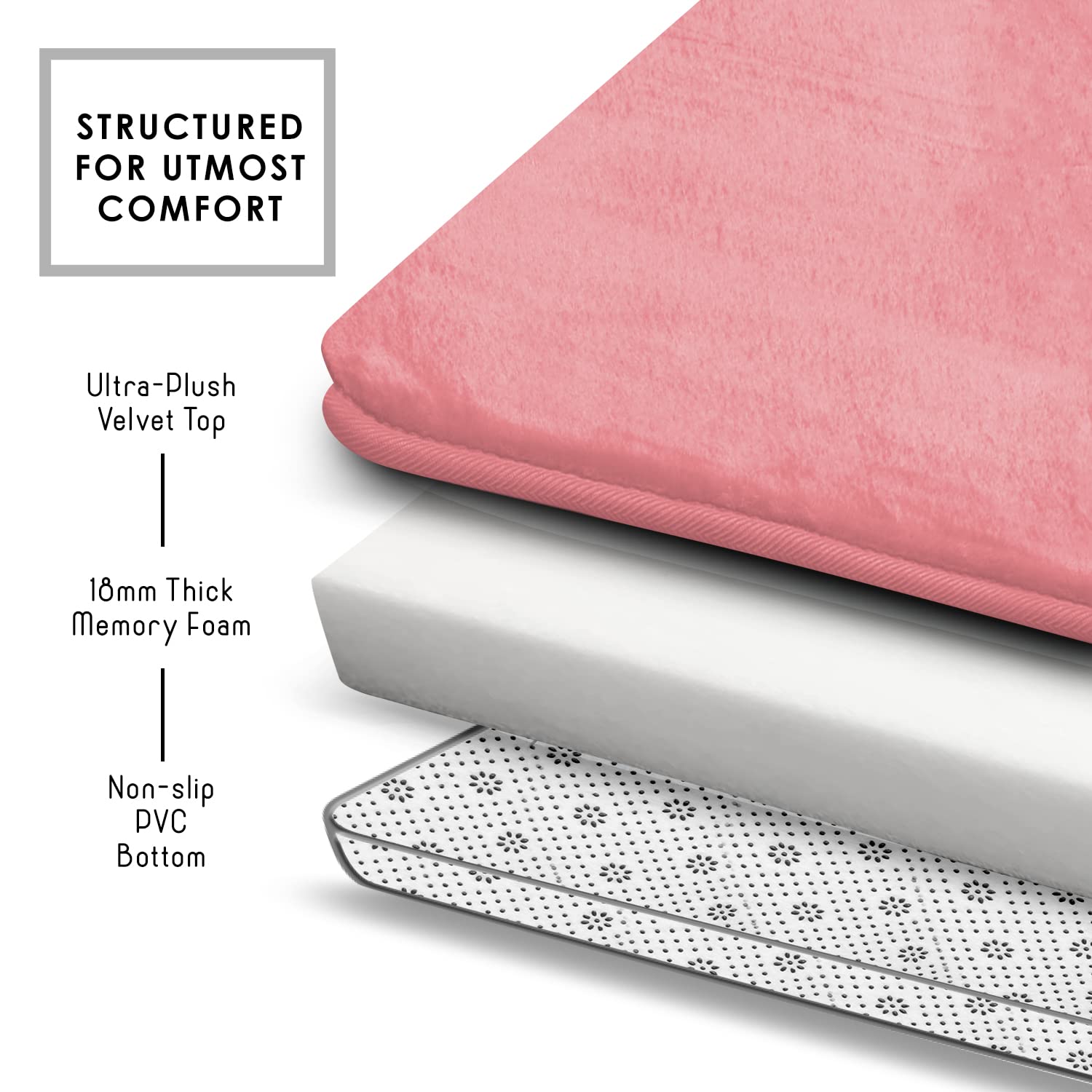 Clara Clark velvet fleece fabric offers soft, cozy feel.