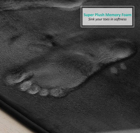 Clara Clark water-absorbent rug for quick bathroom drying