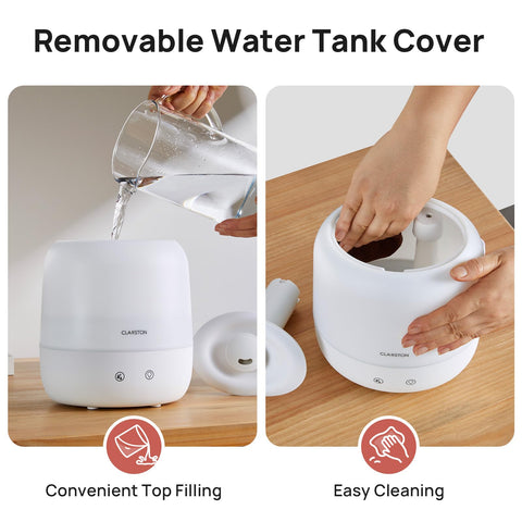 Clarston easy clean base simplifies maintenance and care.