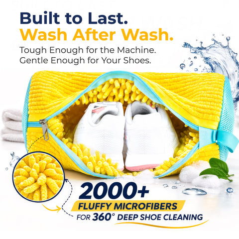 Clasiyo two pairs inside washing bag demonstrating capacity