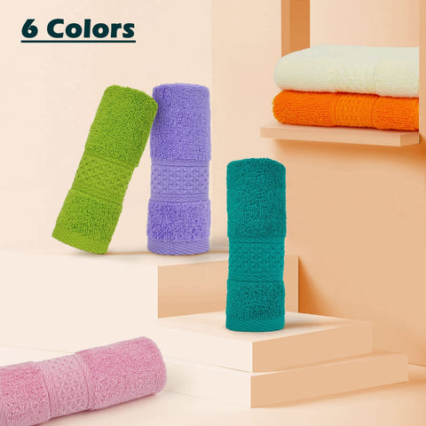 Cleanbear 100-percent cotton washcloths offer a soft, absorbent feel.