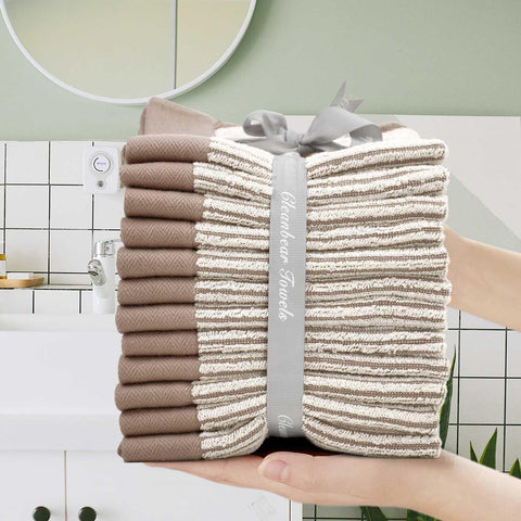 Cleanbear washcloths sensory softness ideal for gentle cleansing