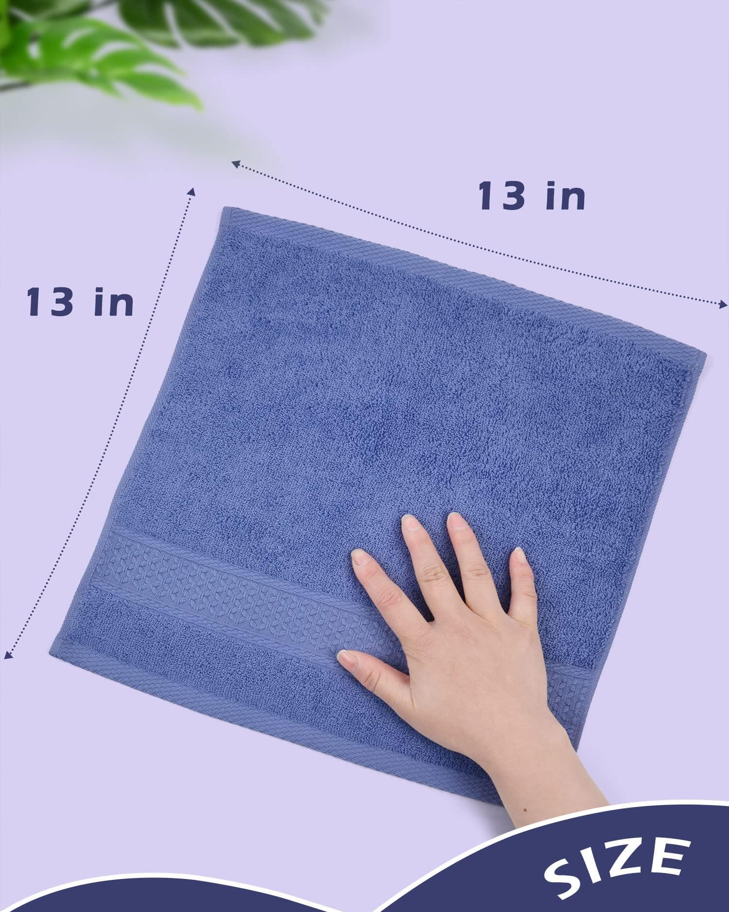 Soft 100% cotton Cleanbear washcloth for gentle cleansing