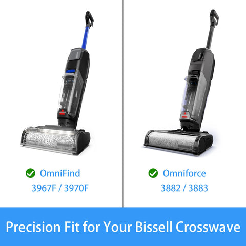 CleanCrafter replacement brushes for Crosswave improve carpet and floor cleaning.