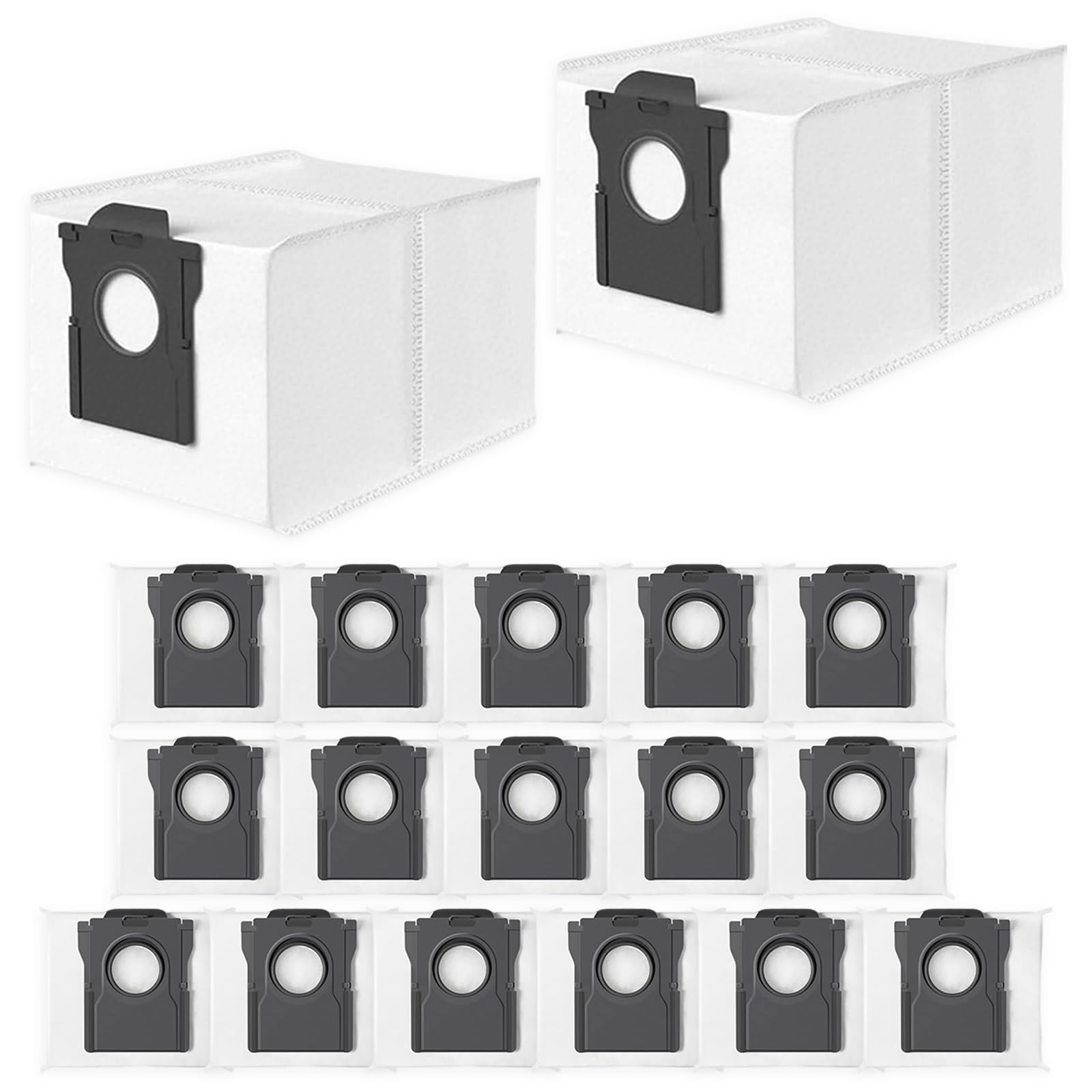 Cleangela 18-pack L40 Ultra dust bags for secure debris containment.