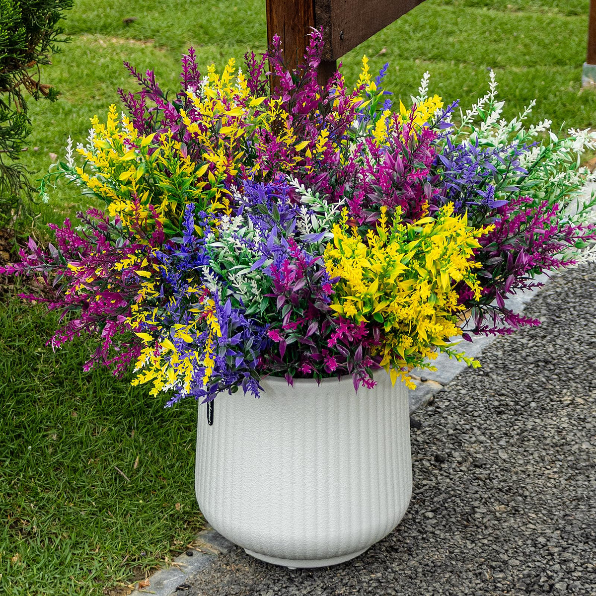 CLEANGOR 16 bundles of lavender flowers outdoors for long lasting garden color