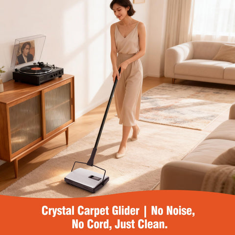 CLEANHOME pet hair roller captures stubborn fur on carpets.