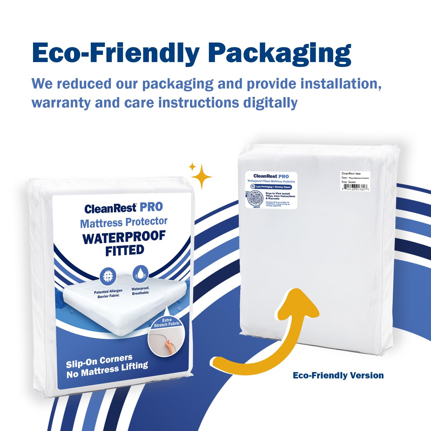 CleanRest easy-care design simplifies cleaning and maintenance between uses.