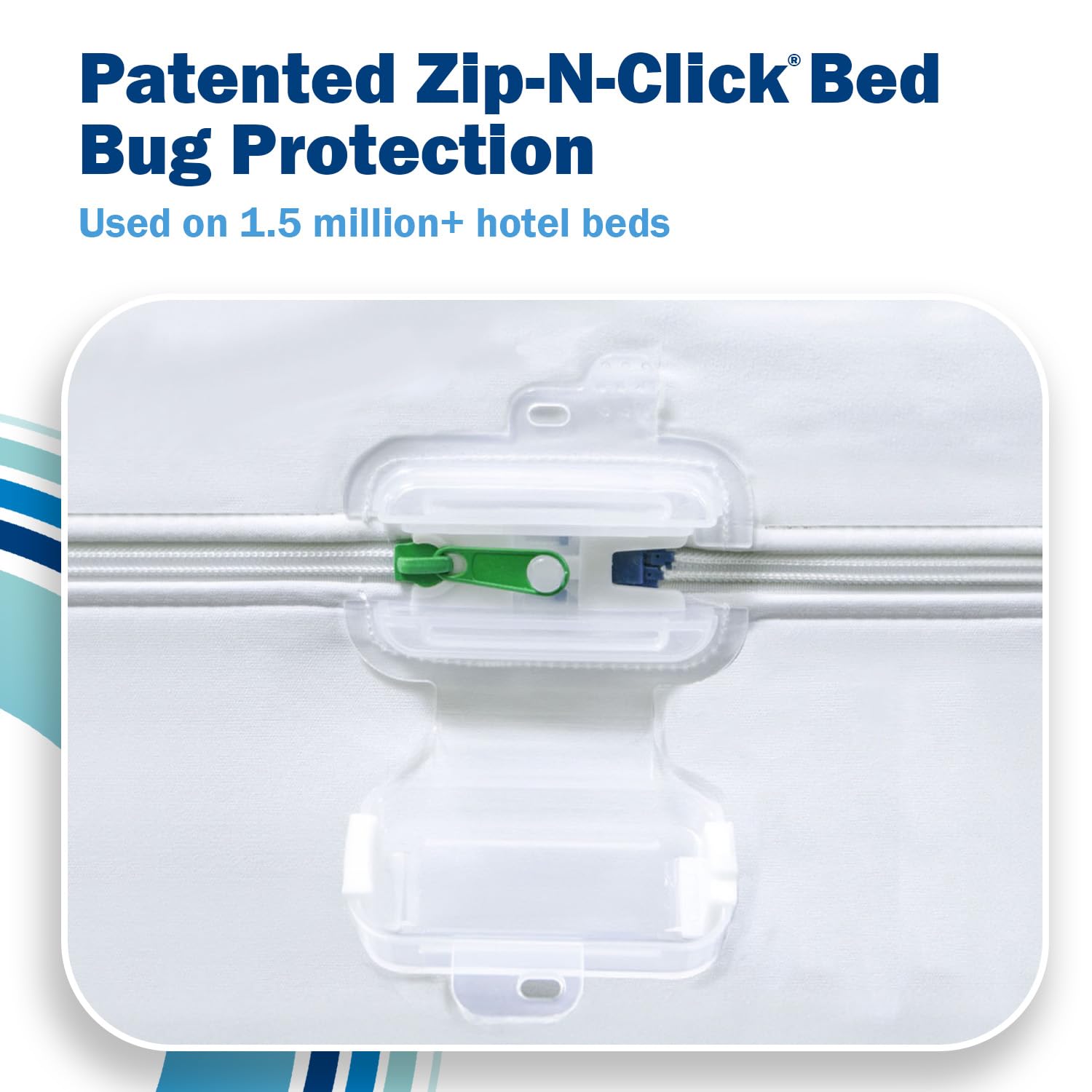 CleanRest PRO Presto MicronOne fabric blocking allergens for safer rest.