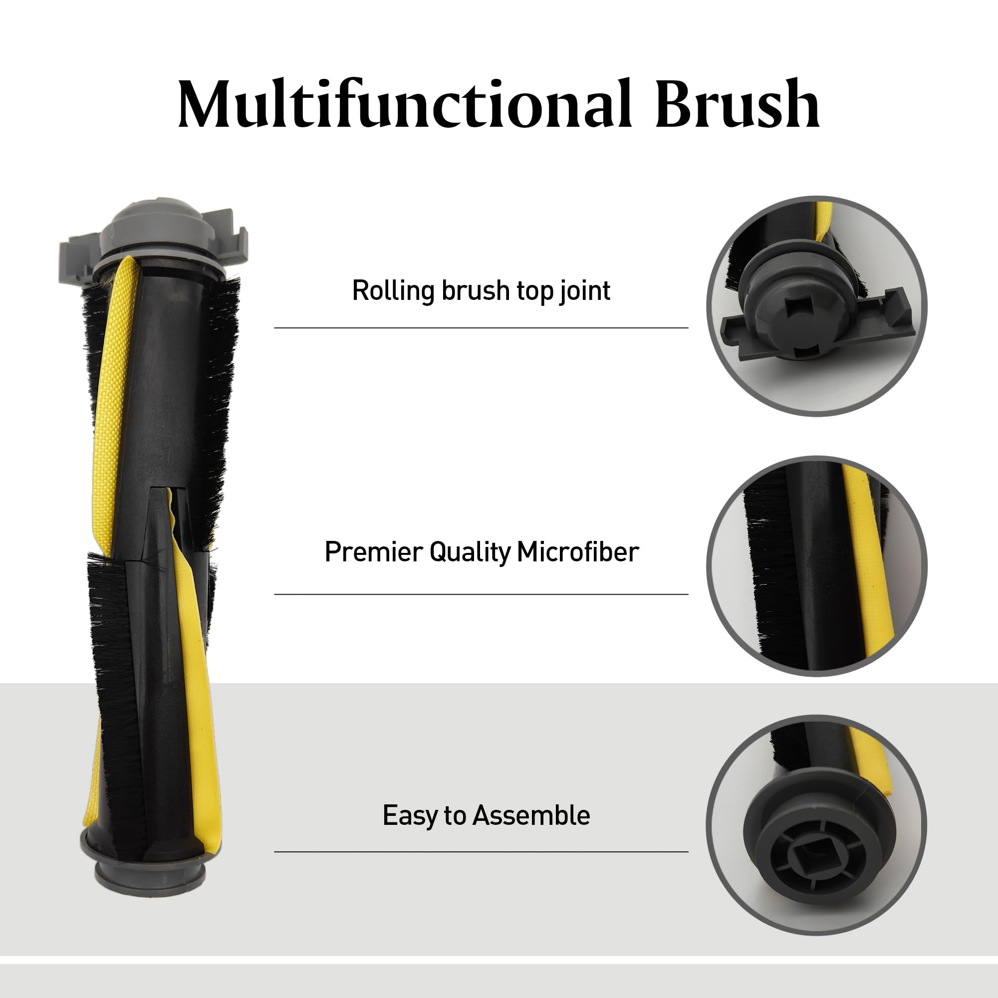 CLEANXIOR filters keep dust out and maintain airflow for efficient cleaning.
