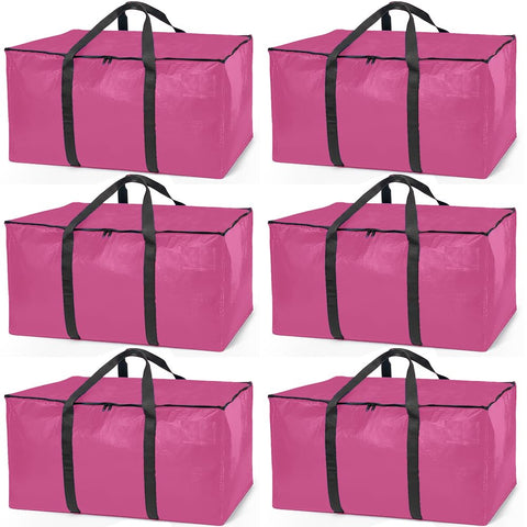 ClearSpace oversized moving bag filled with clothes highlighting 86L capacity for easy moves.