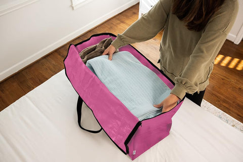 Product with backpack straps ready for hands-free moving.