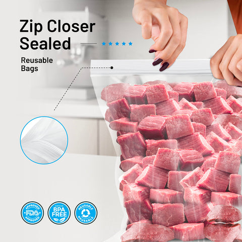 CLEARWARE clear closet bags improving visibility and tidiness
