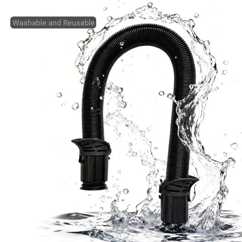 Clenex durable hose construction maintains consistent airflow.