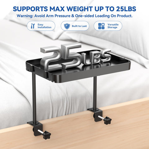 Removable cup holder on the CLESOO shelf prevents spills