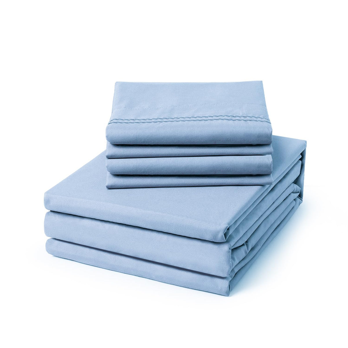 ClevaHome queen six-piece sheet set with pillowcases delivers soft, breathable comfort