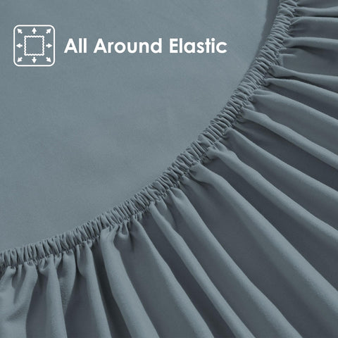 ClevaHome pillowcase with embroidered detailing and smooth surface.
