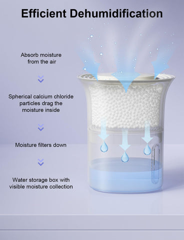 CLEVAST refillable dehumidifier cup designed for reusable moisture control.
