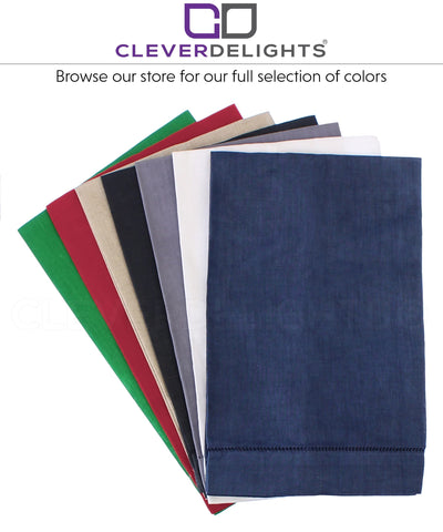 CleverDelights embroidery-ready towels for personalized touches
