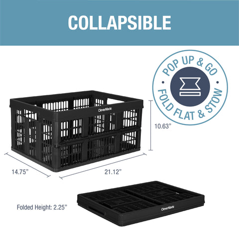 CleverMade Obsidian crate for sports gear transport.